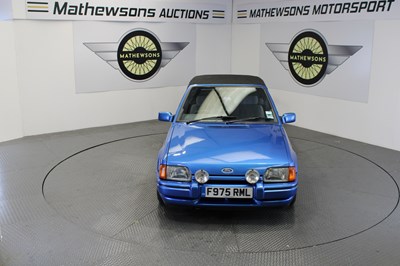 Lot 66 - 1989 FORD ESCORT XR3 INJ