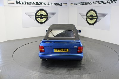 Lot 66 - 1989 FORD ESCORT XR3 INJ