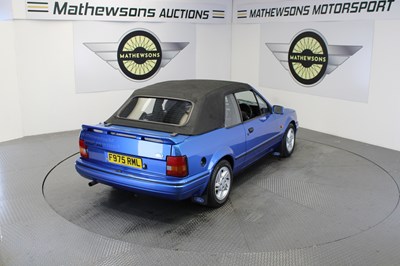 Lot 66 - 1989 FORD ESCORT XR3 INJ