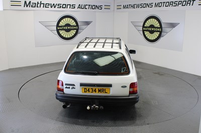 Lot 74 - 1987 FORD SIERRA GHIA 4X4
