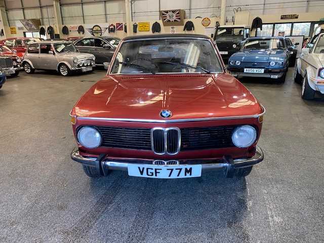 Lot 317 - 1974 BMW 2002 CABRIOLET