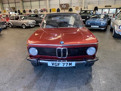 Lot 317 - 1974 BMW 2002 CABRIOLET