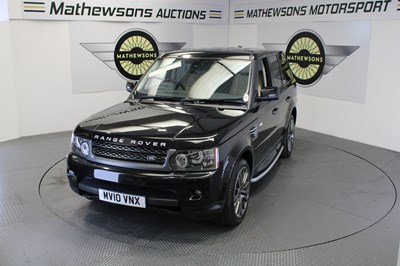 Lot 86 - 2010 LAND ROVER RANGE ROVER SP HSE TDV6 A