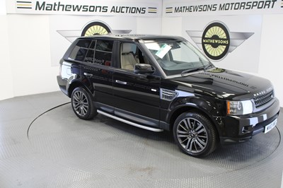 Lot 86 - 2010 LAND ROVER RANGE ROVER SP HSE TDV6 A