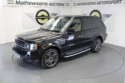 Lot 86 - 2010 LAND ROVER RANGE ROVER SP HSE TDV6 A