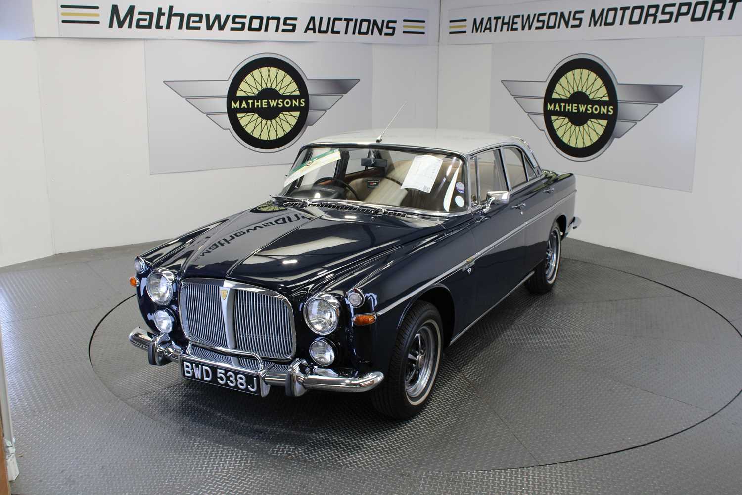 Lot 92 - 1970 ROVER 3.5 LITRE AUTO