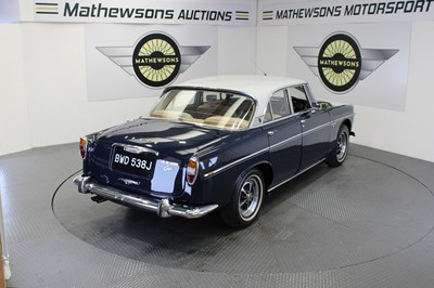 Lot 92 - 1970 ROVER 3.5 LITRE AUTO