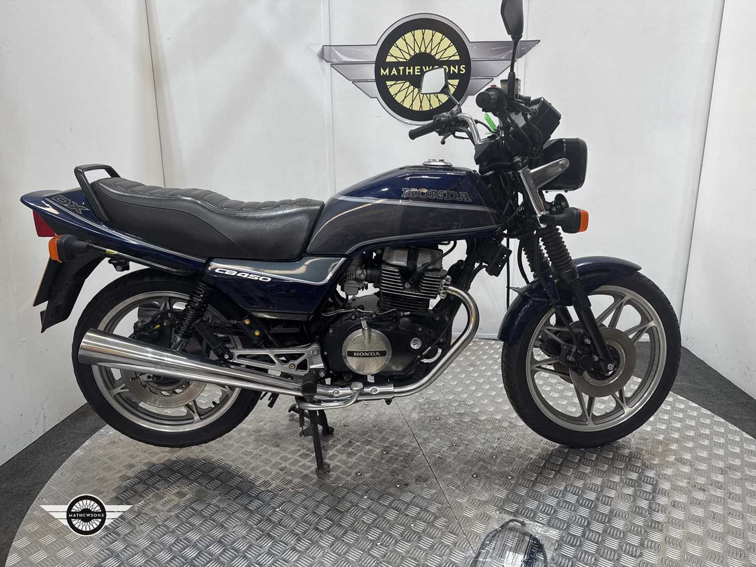 Lot 100 - 1989 HONDA CB450DX-K