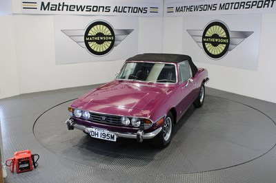 Lot 16 - 1974 TRIUMPH STAG