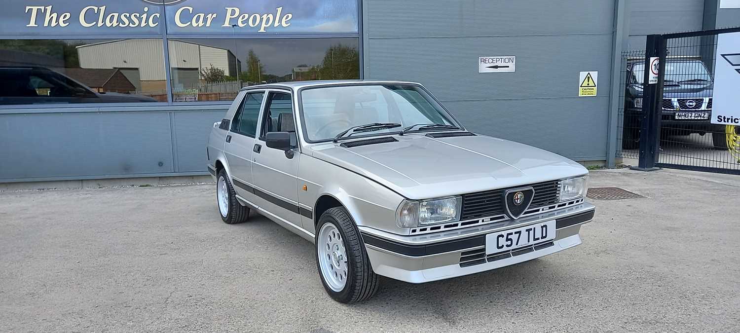 Lot 4 - 1985 ALFA ROMEO GIULIETTA RS