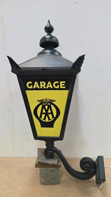 Lot 45 - AA GARAGE STYLE LAMP 34" TALL