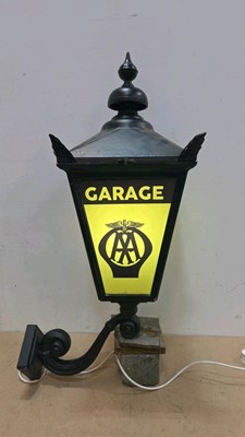 Lot 45 - AA GARAGE STYLE LAMP 34" TALL