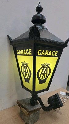 Lot 45 - AA GARAGE STYLE LAMP 34" TALL
