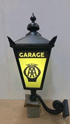 Lot 45 - AA GARAGE STYLE LAMP 34" TALL