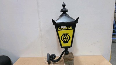 Lot 45 - AA GARAGE STYLE LAMP 34" TALL