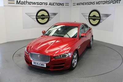 Lot 13 - 2015 JAGUAR XE PORTFOLIO I AUTO