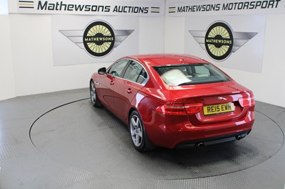 Lot 13 - 2015 JAGUAR XE PORTFOLIO I AUTO