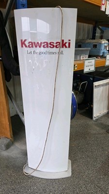 Lot 267 - KAWASAKI DEALER / SHOWROOM SIGN 64" X 19"