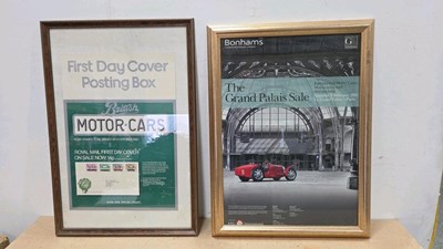 Lot 881 - PAIR OF FRAMED POSTERS APPROX 31" X 23"