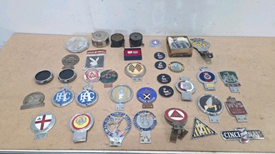 Lot 567 - COLLECTION OF CAR BADGES