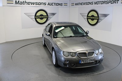 Lot 252 - 2003 MG ZT