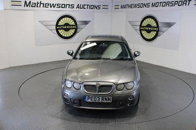 Lot 252 - 2003 MG ZT