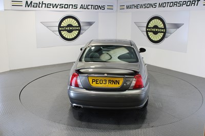 Lot 252 - 2003 MG ZT