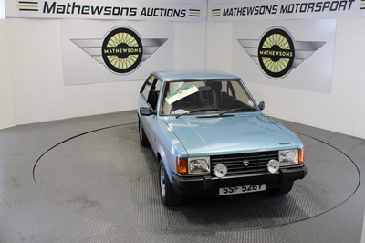 Lot 14 - 1983 TALBOT SUNBEAM LOTUS