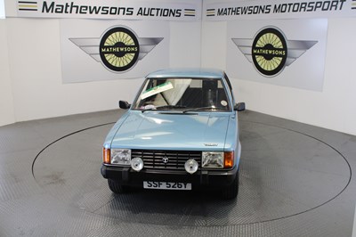 Lot 14 - 1983 TALBOT SUNBEAM LOTUS