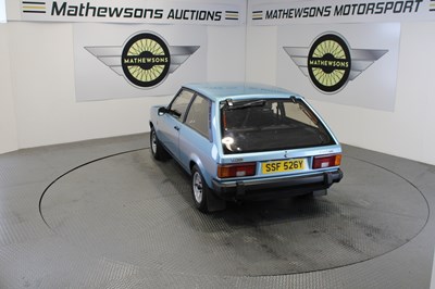 Lot 14 - 1983 TALBOT SUNBEAM LOTUS