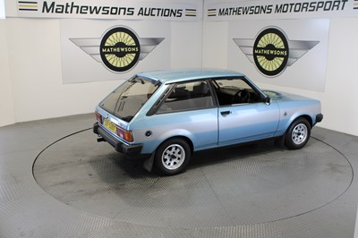 Lot 14 - 1983 TALBOT SUNBEAM LOTUS