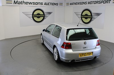 Lot 44 - 2003 VOLKSWAGEN GOLF R32