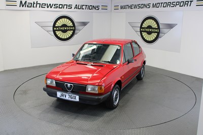 1982 ALFA ROMEO ASD HATCH