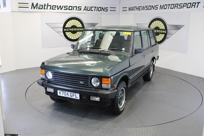 Lot 1 - 1992 LAND ROVER RANGEROVER LSE AUTO