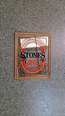 Lot 689 - WM STONES BREWERY BEST BITTER, ADVERTISING MIRROR 20" X 15"