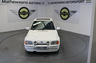 Lot 410 - 1989 FORD ESCORT RS TURBO