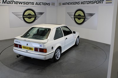 Lot 410 - 1989 FORD ESCORT RS TURBO