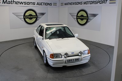 Lot 410 - 1989 FORD ESCORT RS TURBO