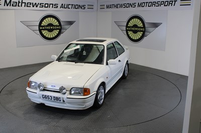 Lot 410 - 1989 FORD ESCORT RS TURBO