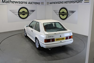 Lot 410 - 1989 FORD ESCORT RS TURBO