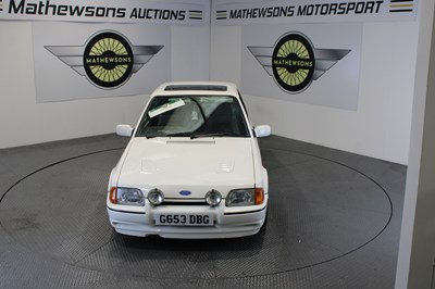 Lot 410 - 1989 FORD ESCORT RS TURBO