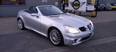 Lot 222 - 2004 MERCEDES BENZ SLK 55 AMG AUTO CONVERTIBLE