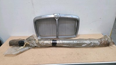 A60 MG MAGNETTE NEW OLD STOCK , REAR BUMPER AND CHROME GRILL