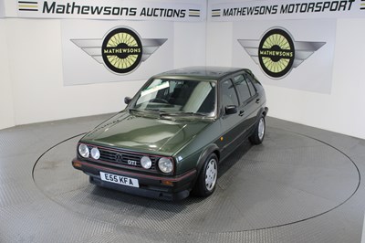 Lot 212 - 1988 VOLKSWAGEN GOLF GTI
