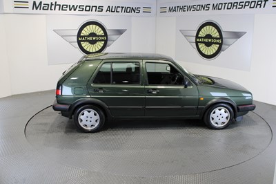 Lot 212 - 1988 VOLKSWAGEN GOLF GTI