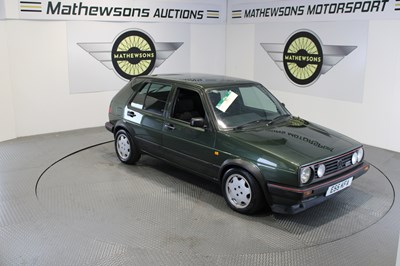 Lot 212 - 1988 VOLKSWAGEN GOLF GTI
