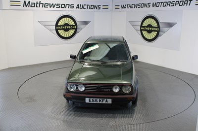 Lot 212 - 1988 VOLKSWAGEN GOLF GTI