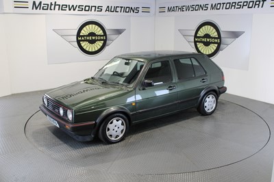 Lot 212 - 1988 VOLKSWAGEN GOLF GTI