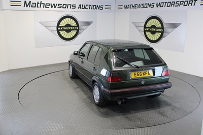 Lot 212 - 1988 VOLKSWAGEN GOLF GTI