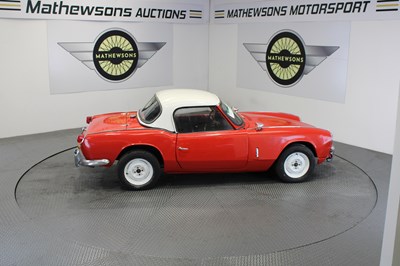 Lot 363 - 1963 TRIUMPH SPITFIRE MK1 LHD